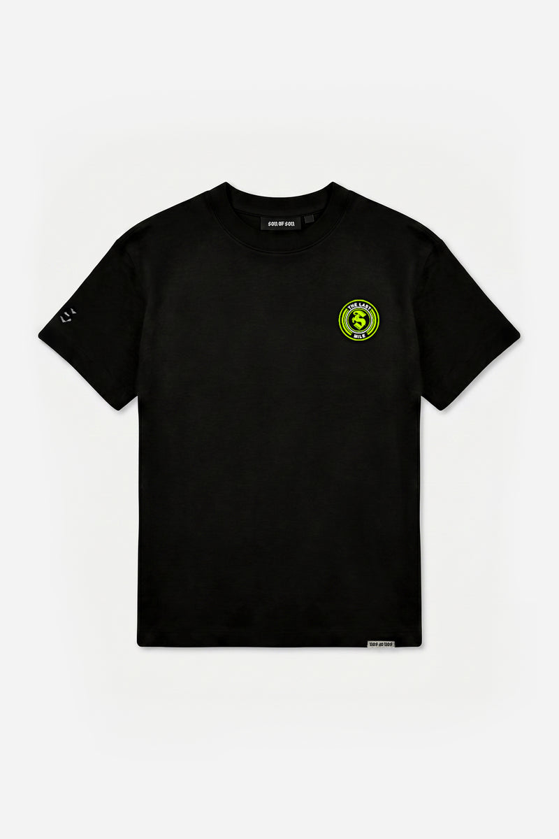FAST N' SOFS Oversized Tee — Black / Green