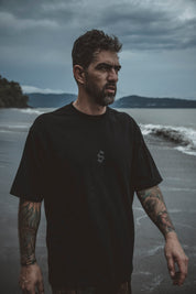 Hijos De La Guajira Oversized T-Shirt — Black