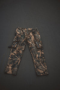 Draw String Cargo Pants TREE CAMO