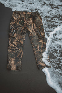 Draw String Cargo Pants TREE CAMO