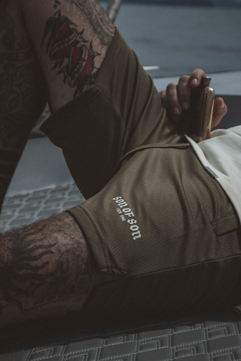 SOFS Supply Sweat Short — Military Green — vista 2