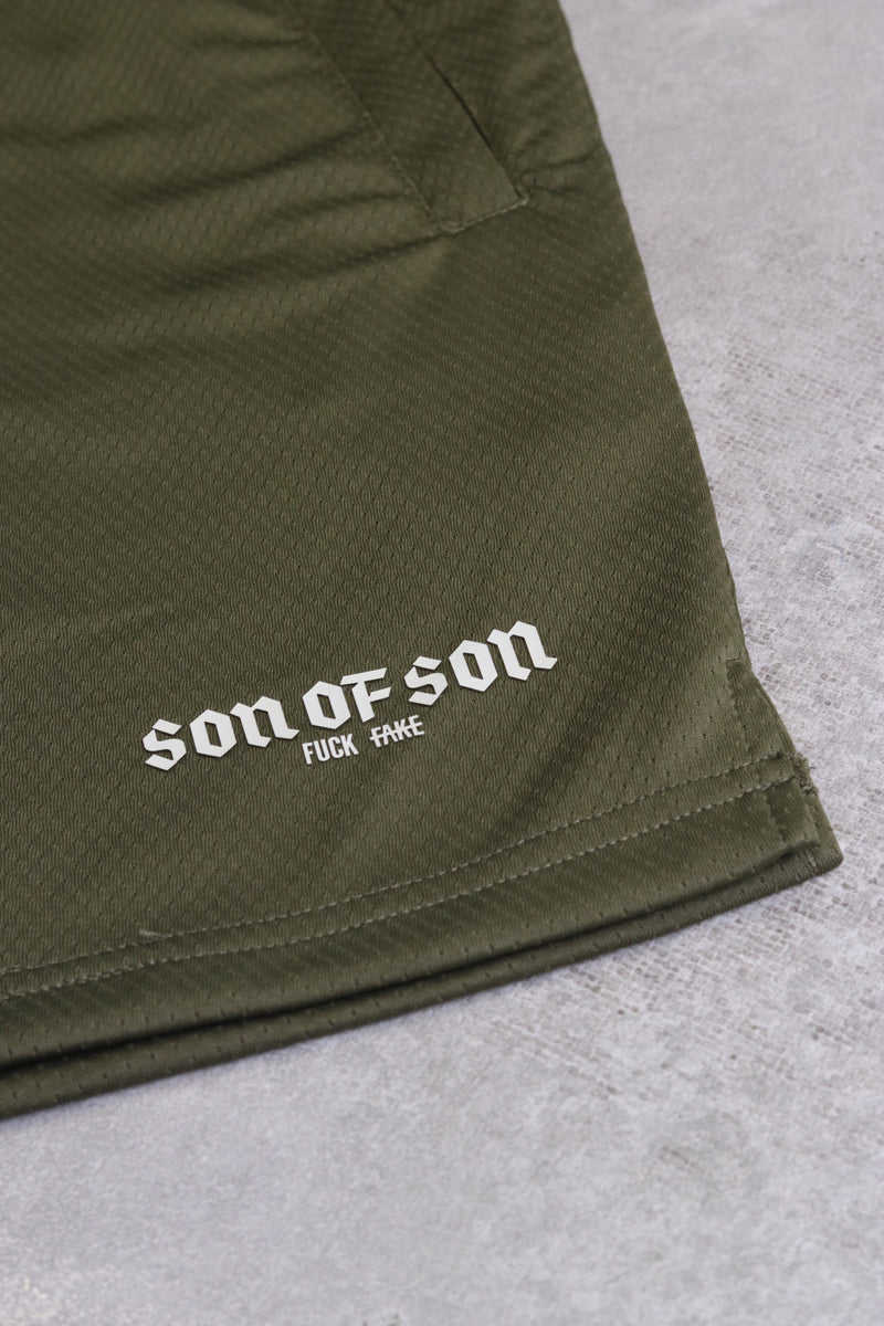 SOFS Supply Sweat Short — Military Green — vista 6