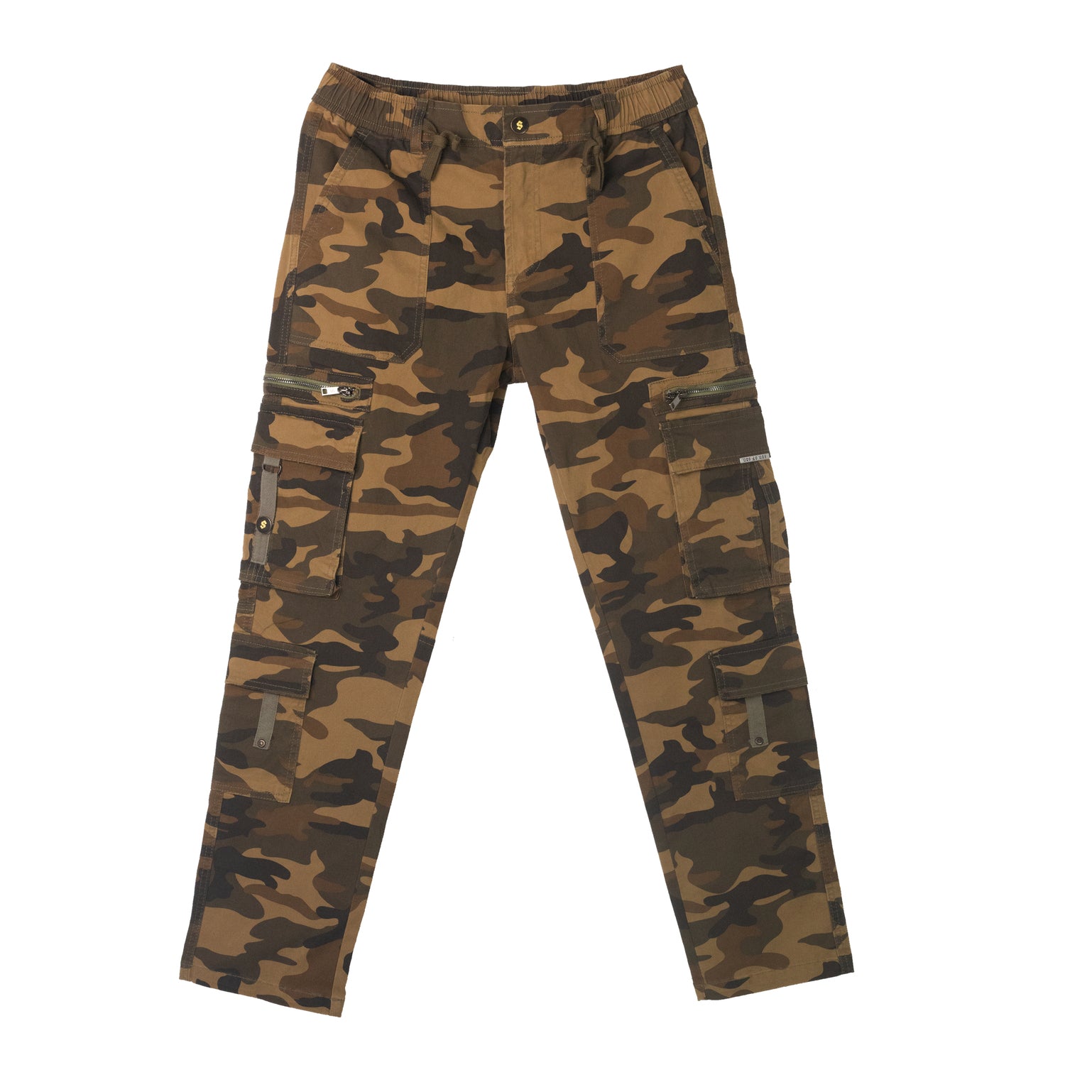 Draw String Cargo Pants CAMO