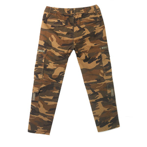 Draw String Cargo Pants CAMO