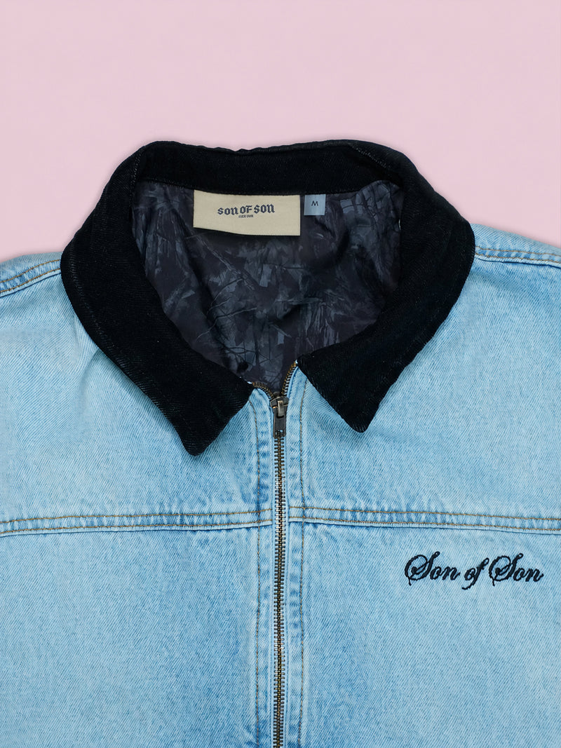 SOFS Denim Jacket — Light Blue