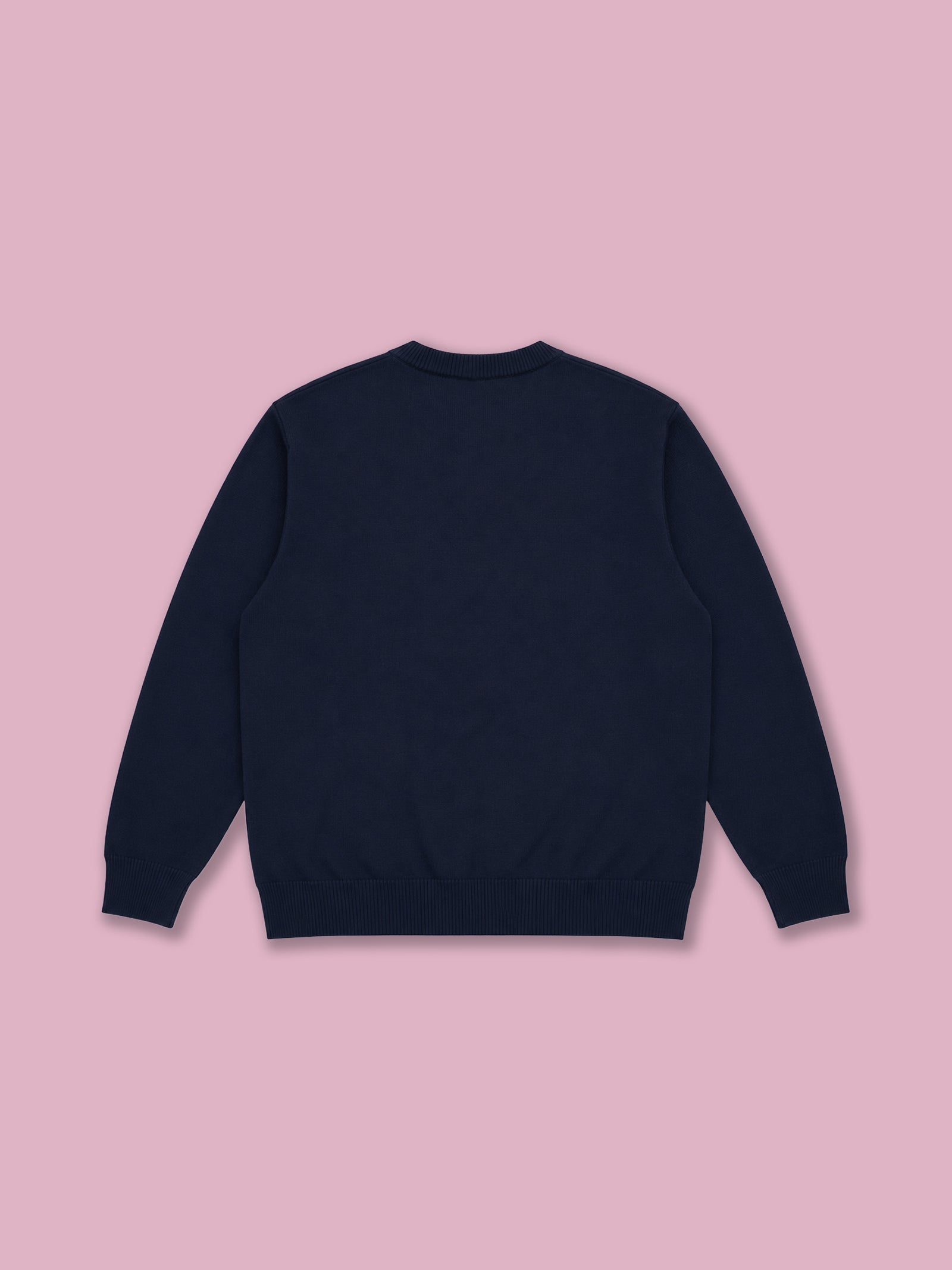 Patriarch Knit Sweater — Blue Navy