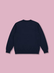 Patriarch Knit Sweater — Blue Navy