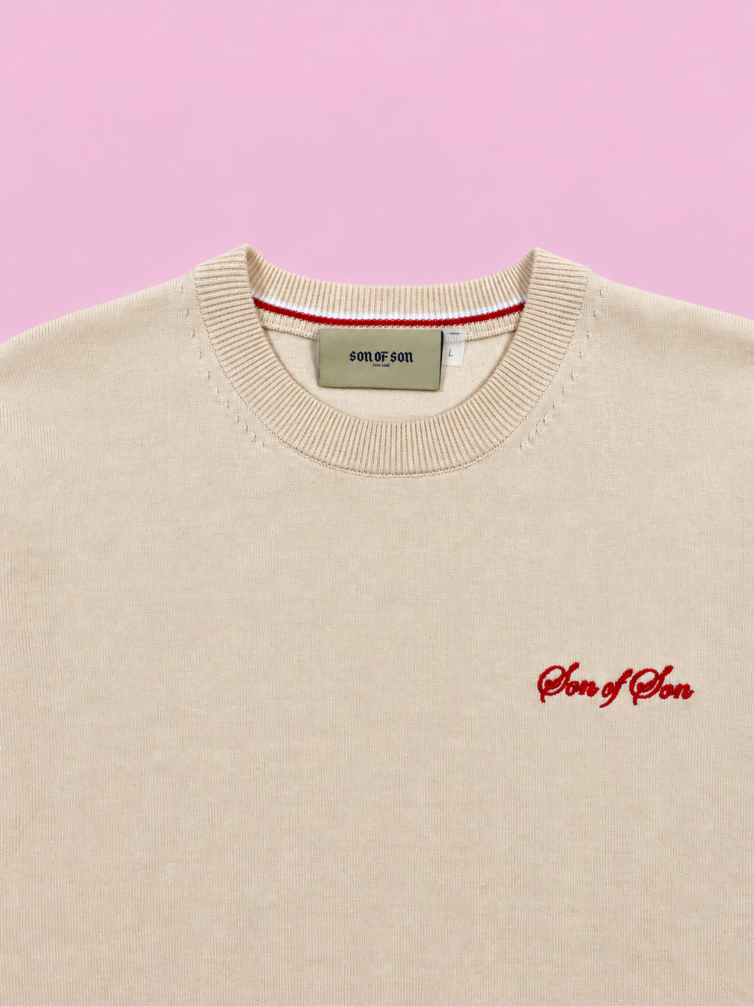 Patriarch Knit Sweater — Cream
