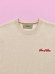Patriarch Knit Sweater — Cream