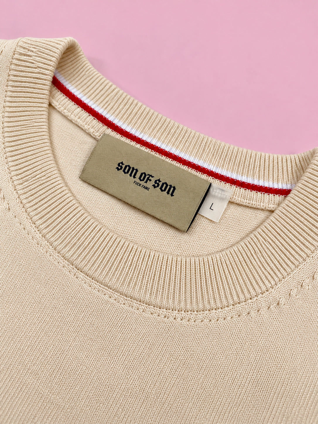 Patriarch Knit Sweater — Cream