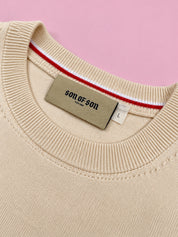 Patriarch Knit Sweater — Cream