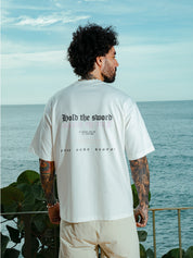 Omen Oversized T-Shirt — White