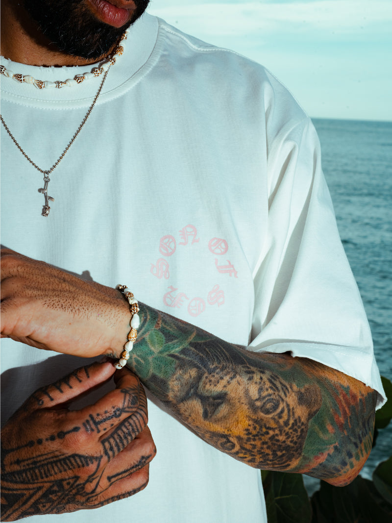Omen Oversized T-Shirt — White