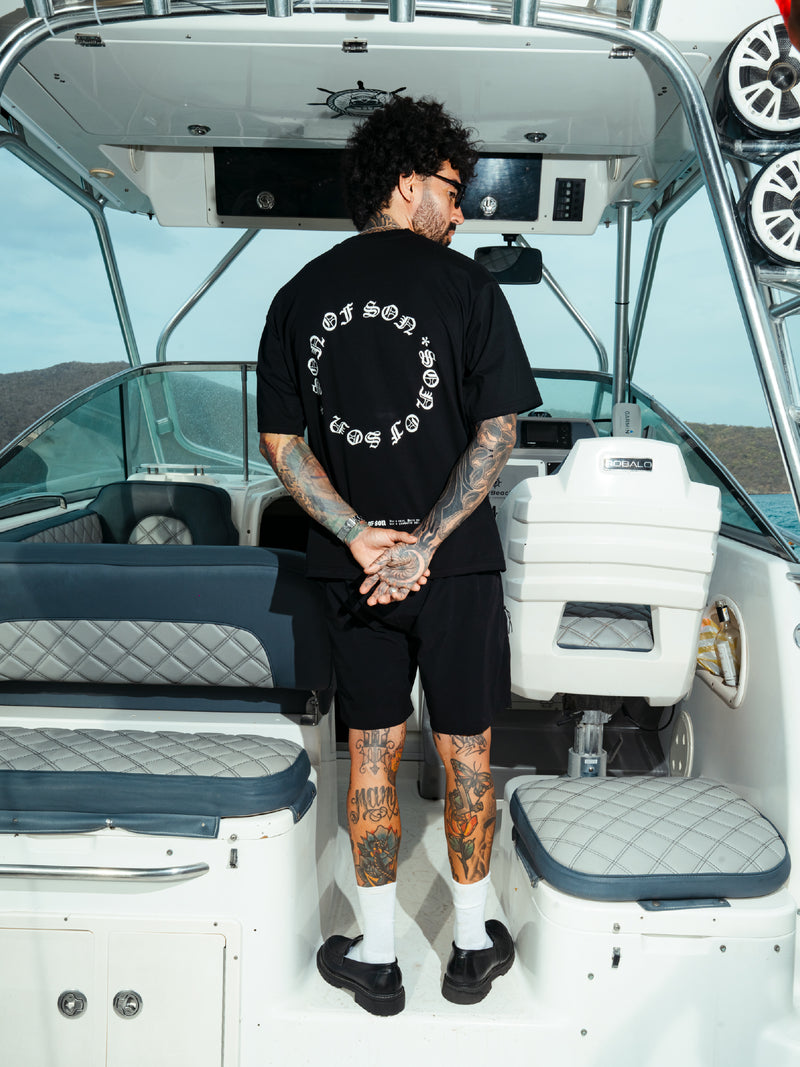 Creed Oversized T-Shirt — Black