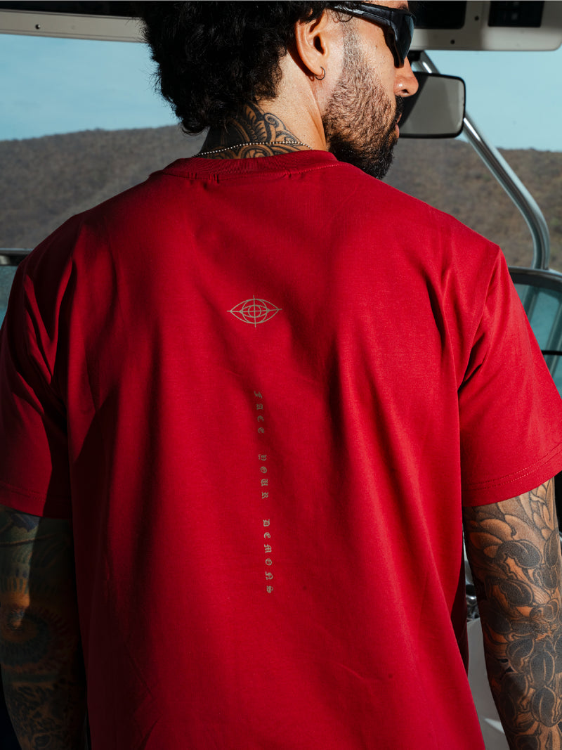 Código Sagrado Regular T-Shirt — Blood Red