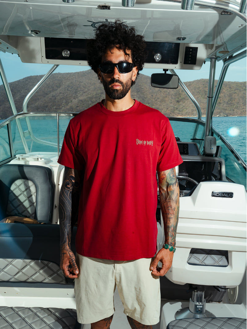 Código Sagrado Regular T-Shirt — Blood Red
