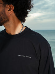 Scar Oversized T-Shirt — Black
