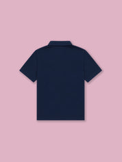 Country Club Slim Polo — Navy Blue