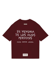 Oversize red lost sons T-Shirt