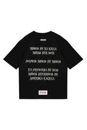 Oversize written Back  T-Shirt