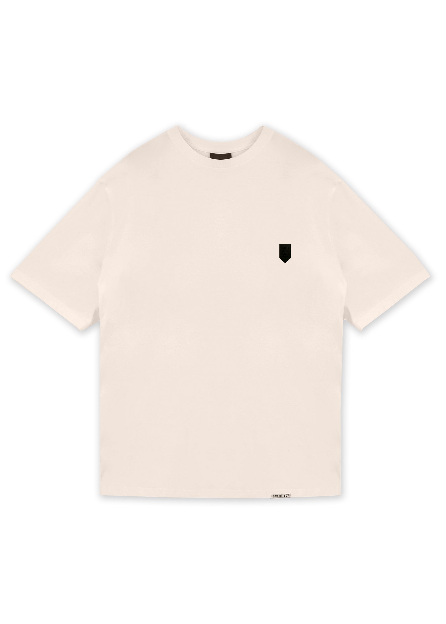 An Old Fisherman Oversized T-Shirt — Cream — vista 2