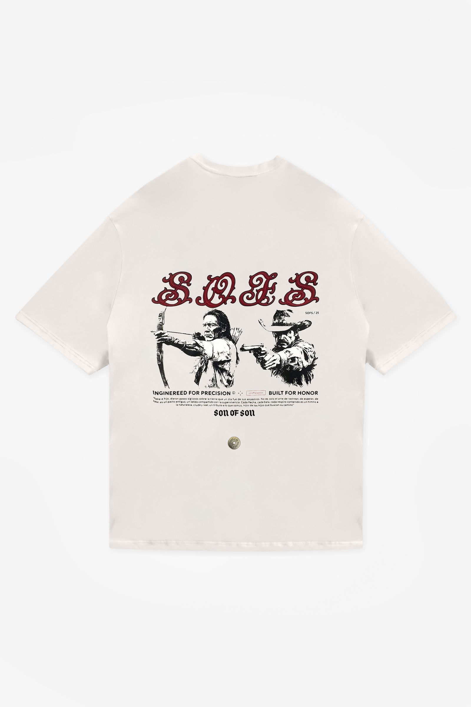 The moment before Oversized T-Shirt — Cream