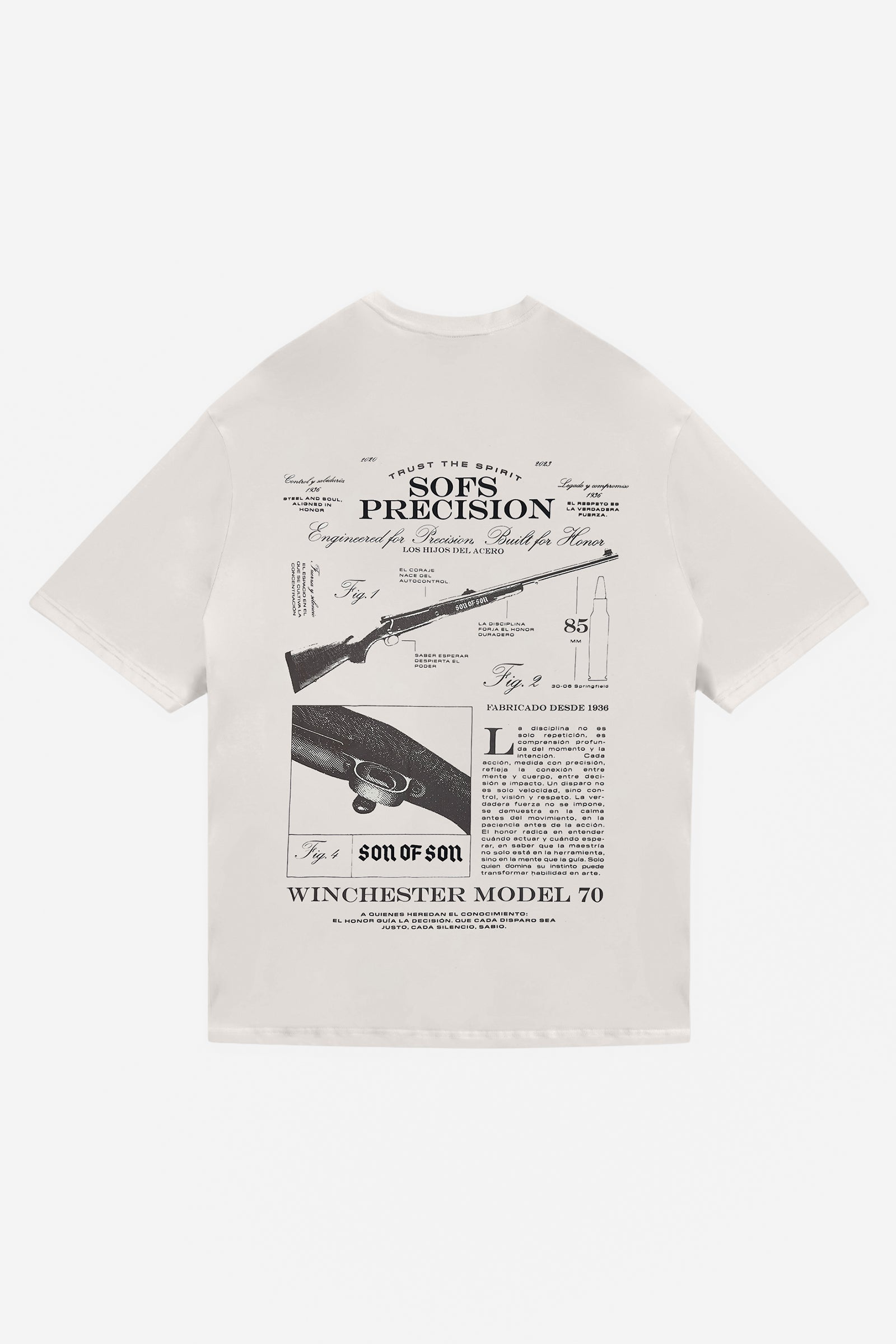 Winchester Oversized T-Shirt — Cream