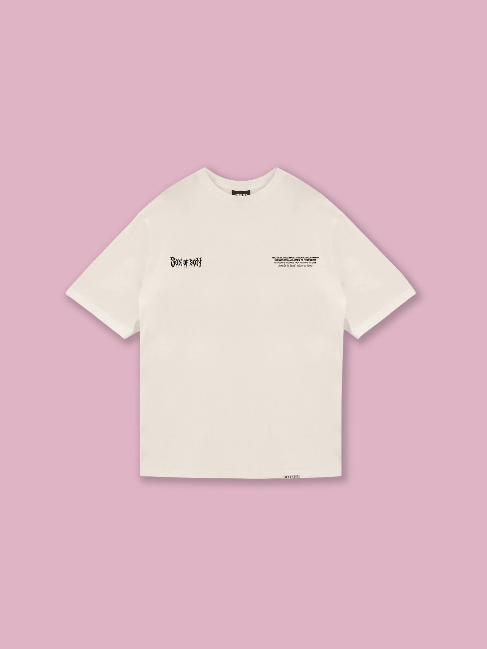 Oath Oversized T-Shirt — Cream