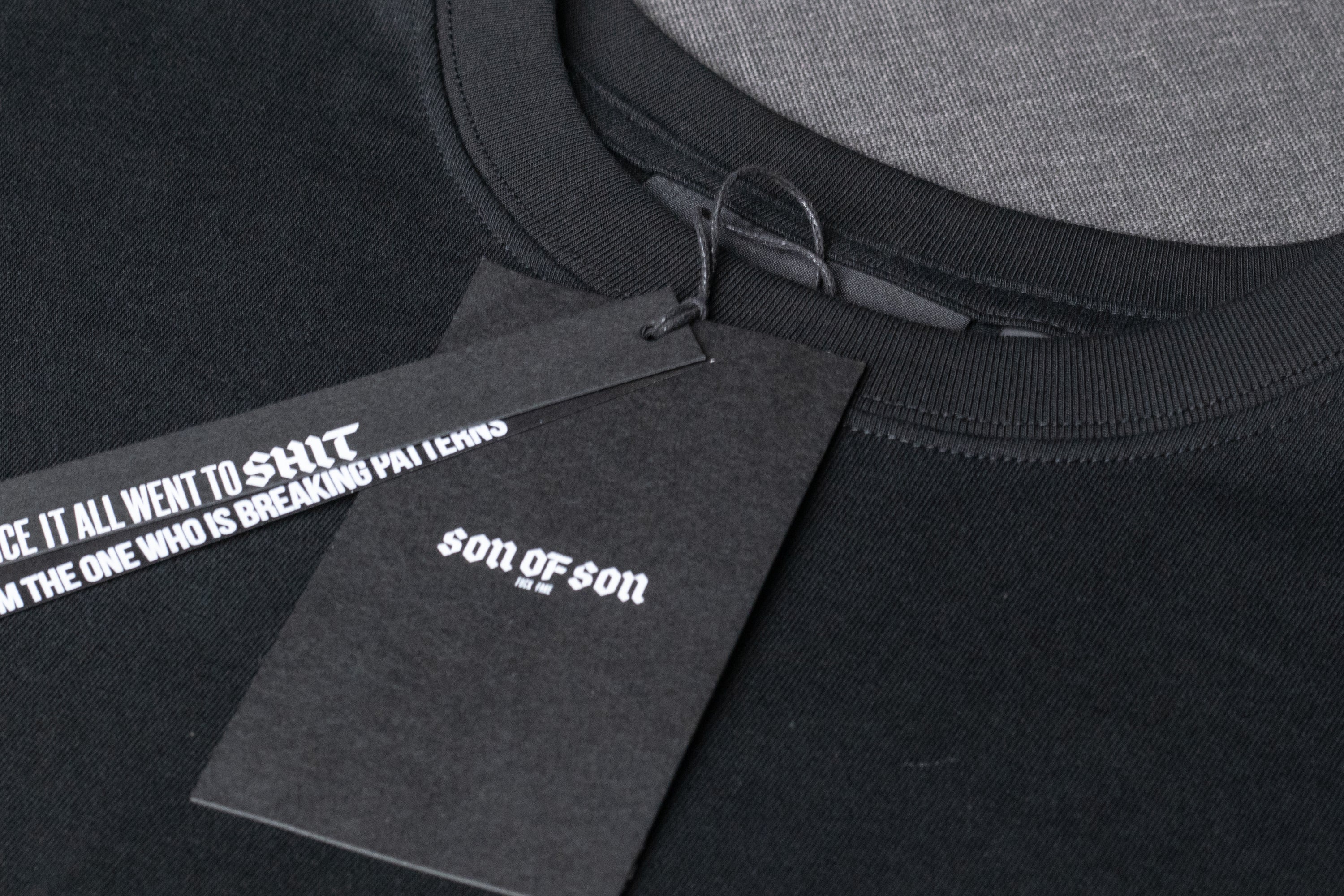High Ground Oversized T-Shirt — Black