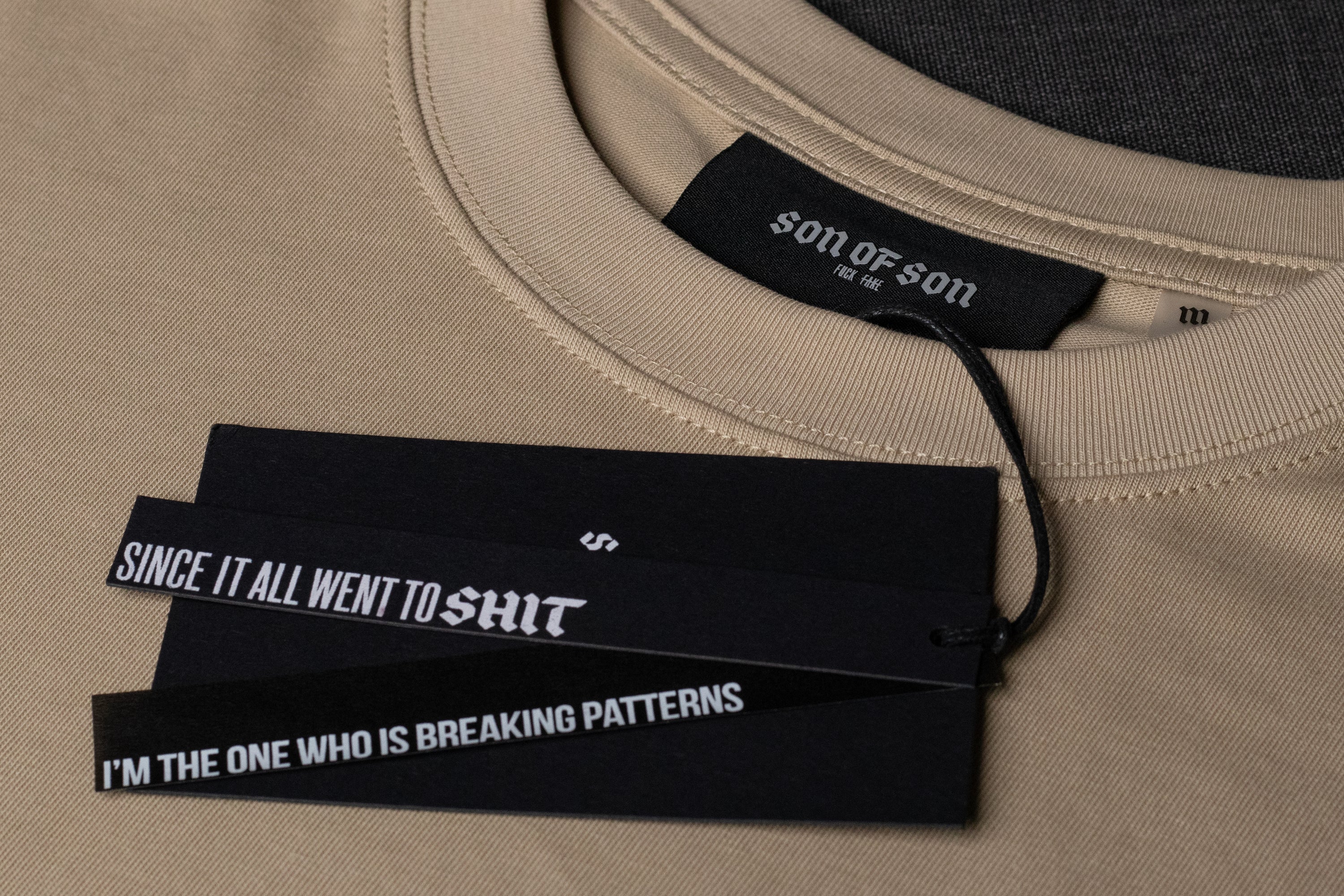 Stillness Oversized T-Shirt — Cream