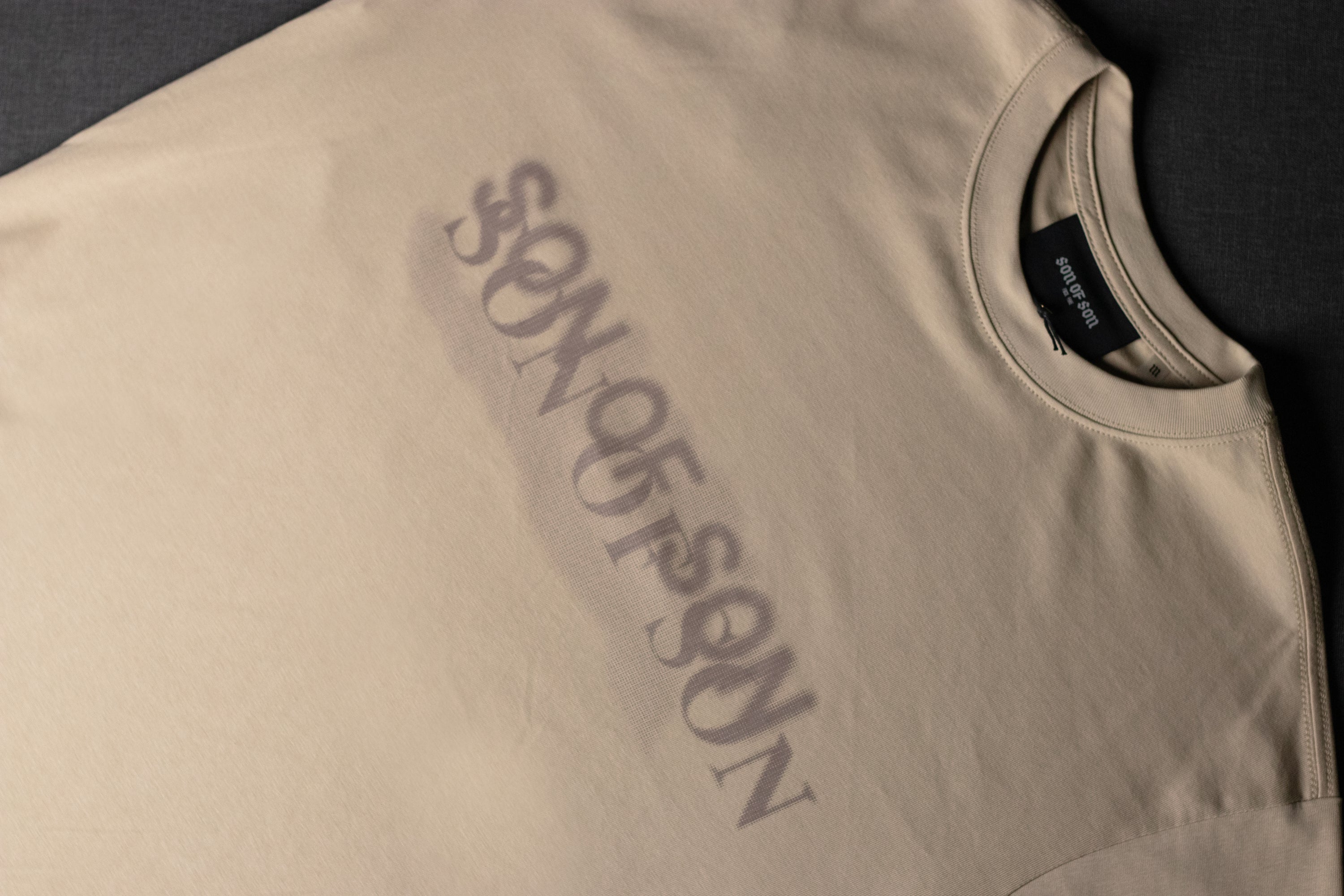 Stillness Oversized T-Shirt — Cream