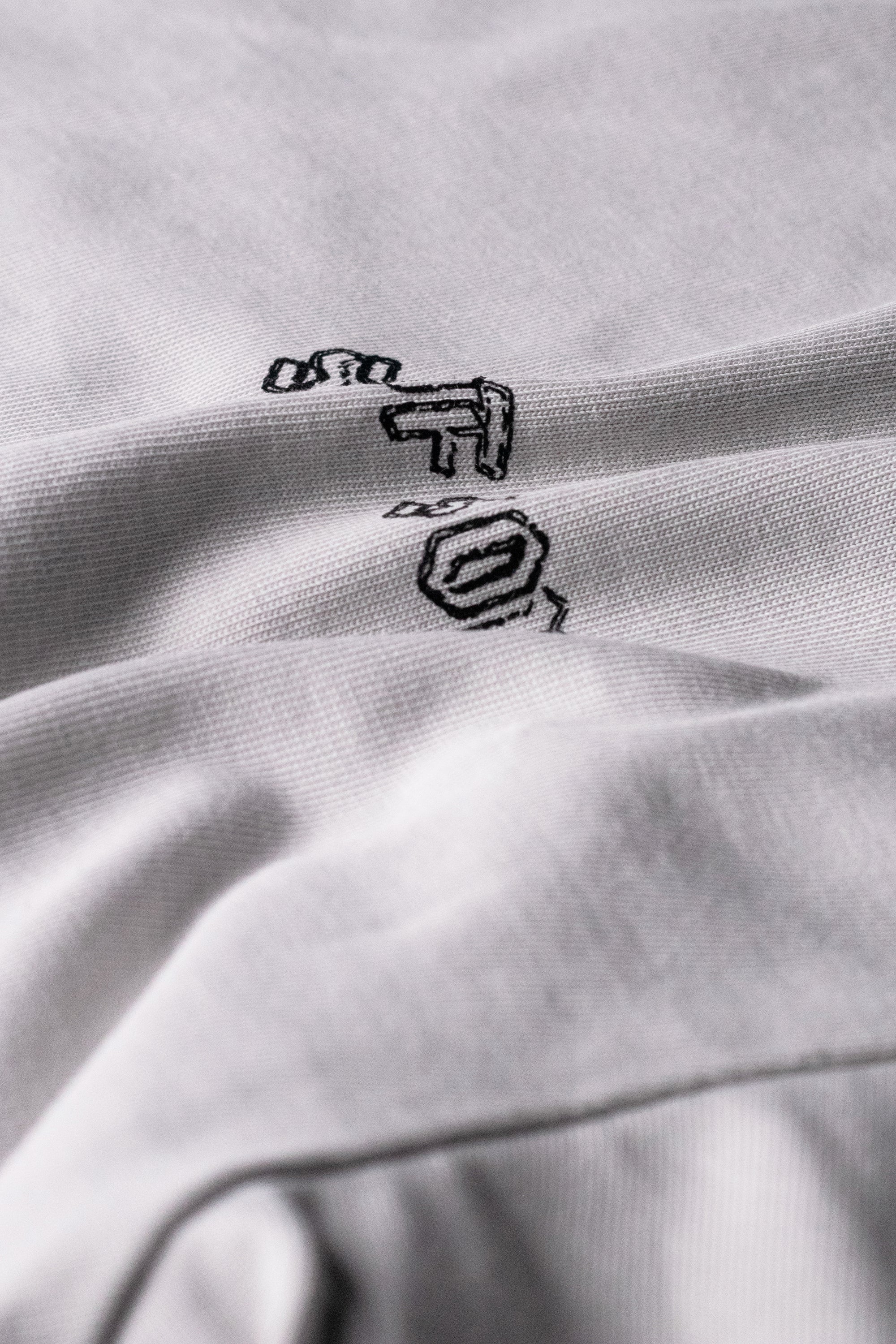 Bound Oversized T-Shirt — White