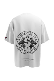 Bound Oversized T-Shirt — White