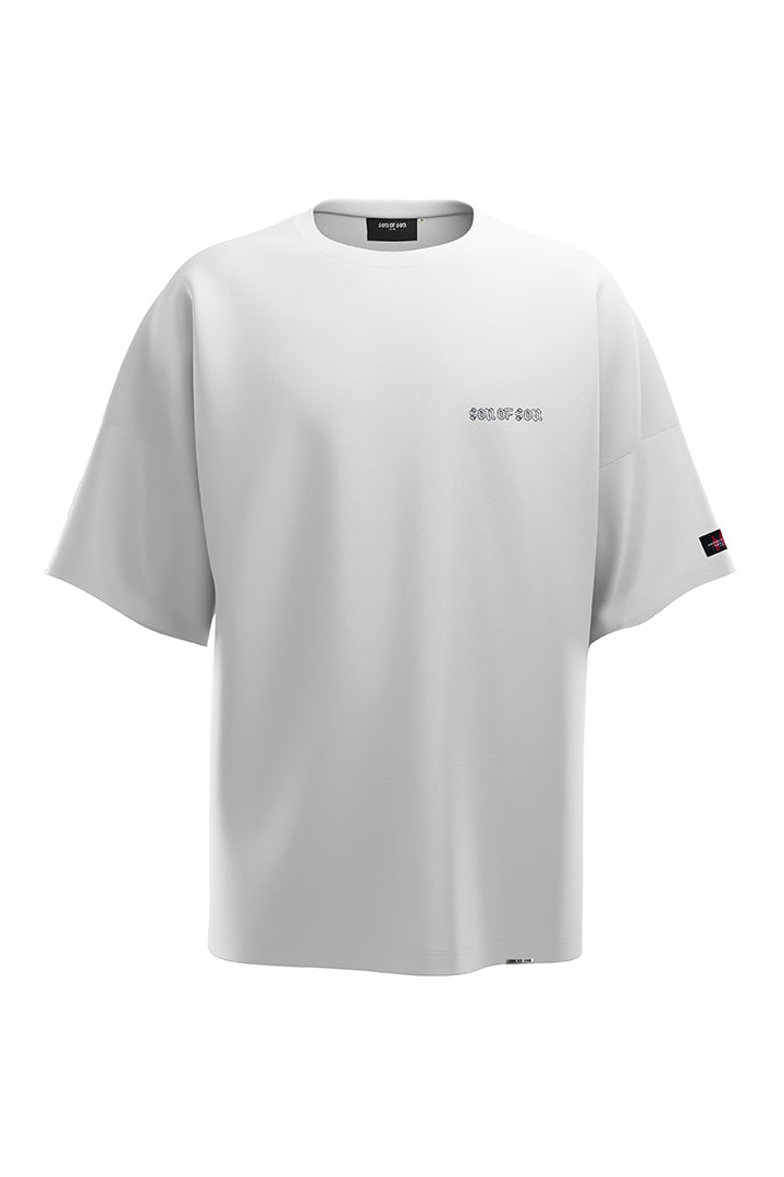 Bound Oversized T-Shirt — White