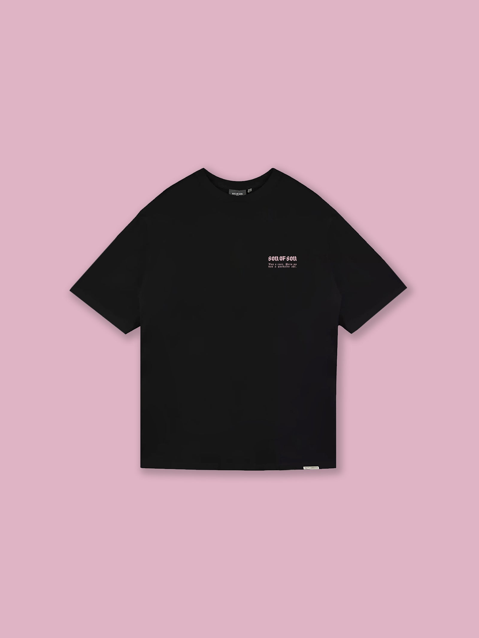 Brand Manifesto Oversized T-Shirt — Black
