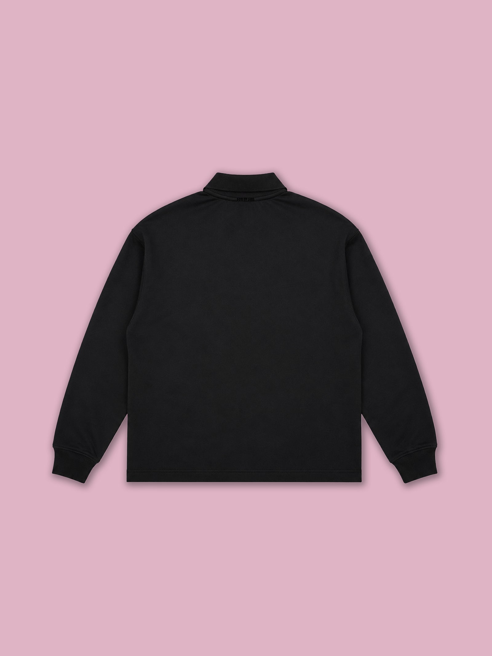 Trust Polo Sweater — Black