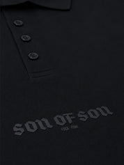 Trust Polo Sweater — Black