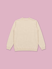 Patriarch Knit Sweater — Cream