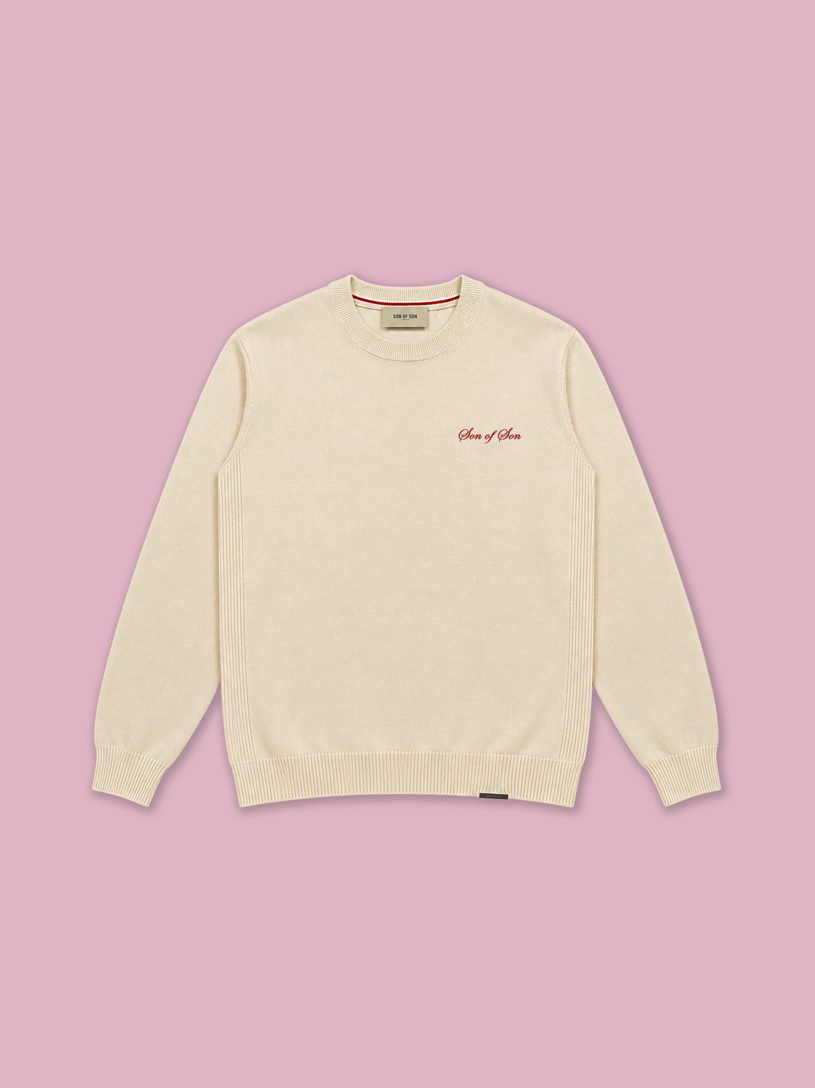 Patriarch Knit Sweater — Cream