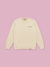 Patriarch Knit Sweater — Cream