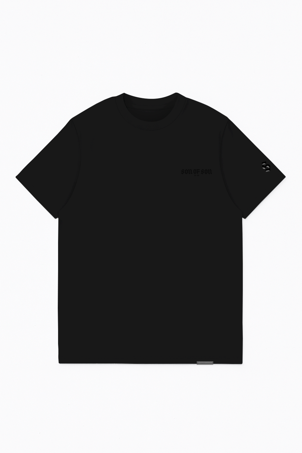 Regular fit black sofs travel