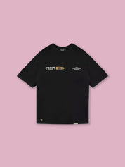 Precision Division Oversized T-Shirt — Black