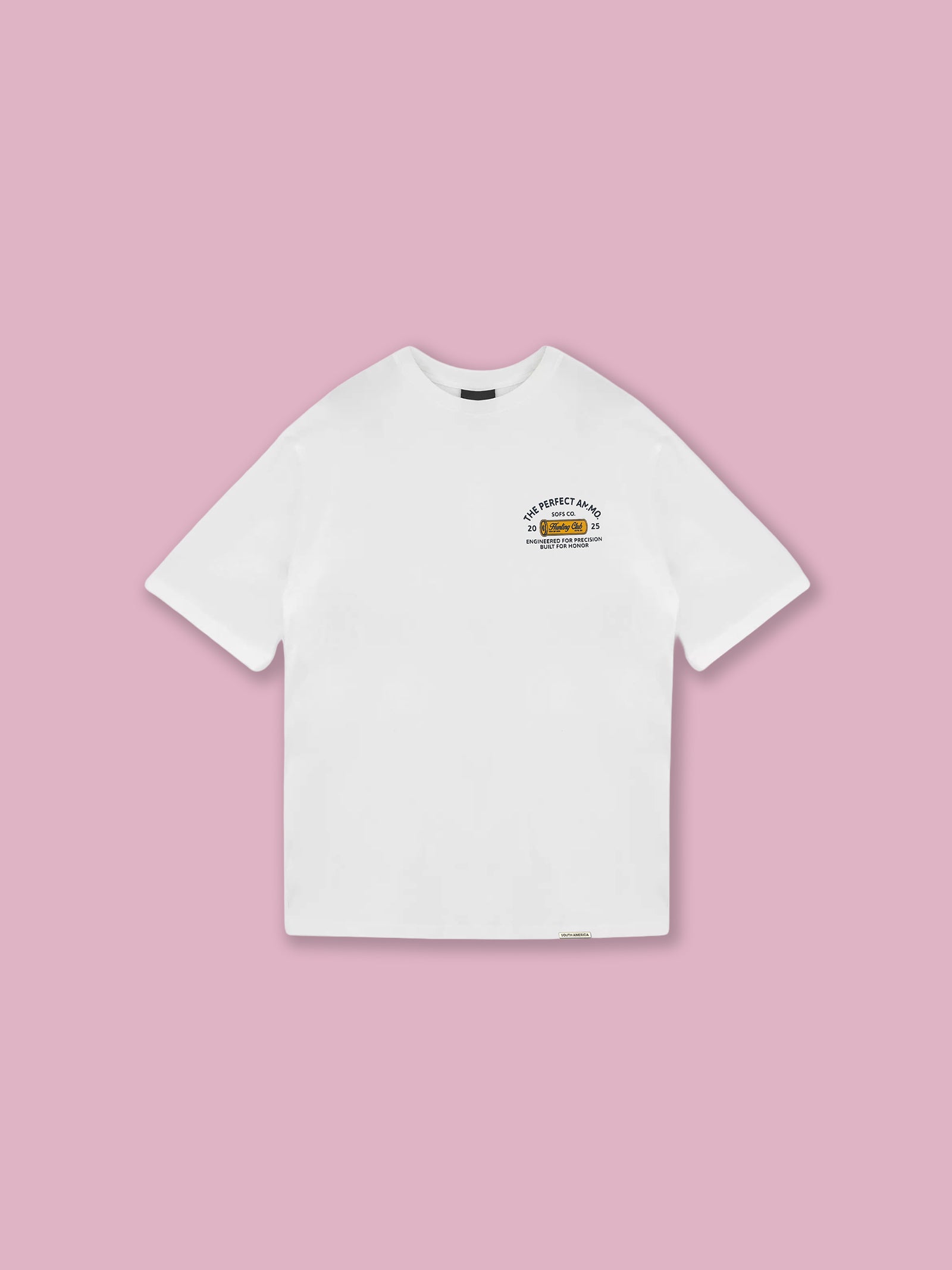 Hunting Club Oversized T-Shirt  — White