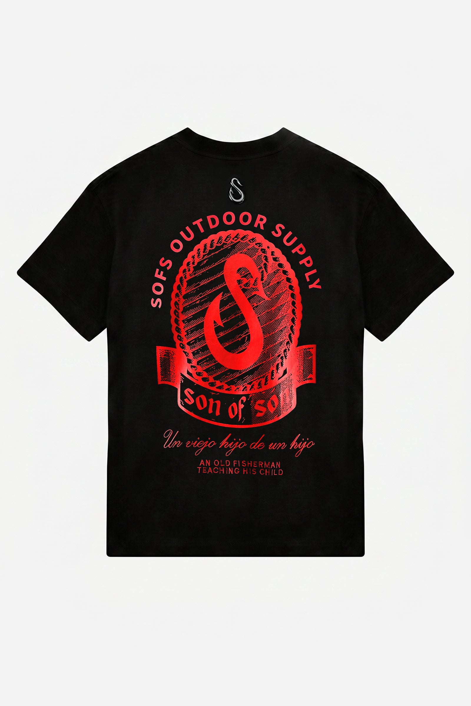Outdoor Supply Oversized T-Shirt — Black
