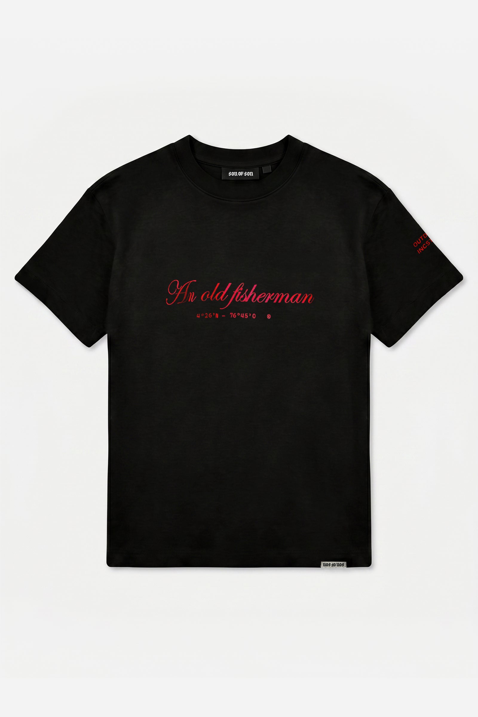 Outdoor Supply Oversized T-Shirt — Black