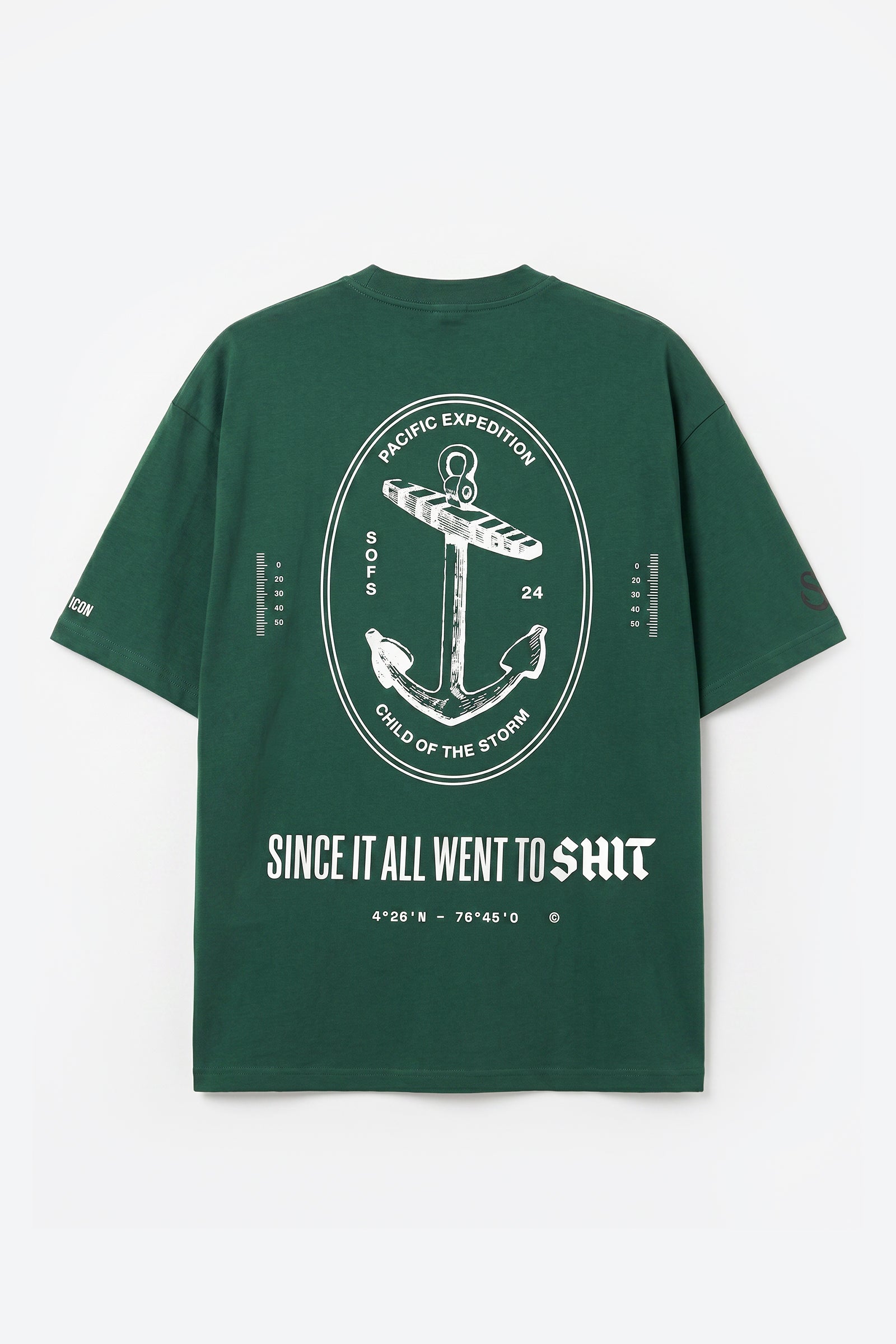 SOFS Anchor Oversized T-Shirt — Green