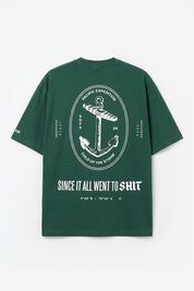 SOFS Anchor Oversized T-Shirt — Green
