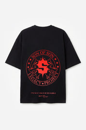 Legacy Project Oversized T-Shirt — Black