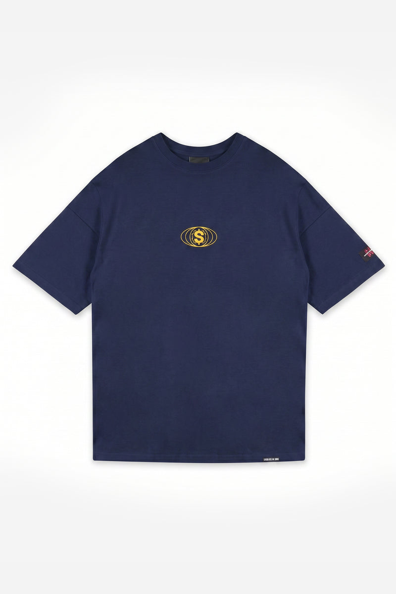 SOFS Oversized Tee — Navy Blue