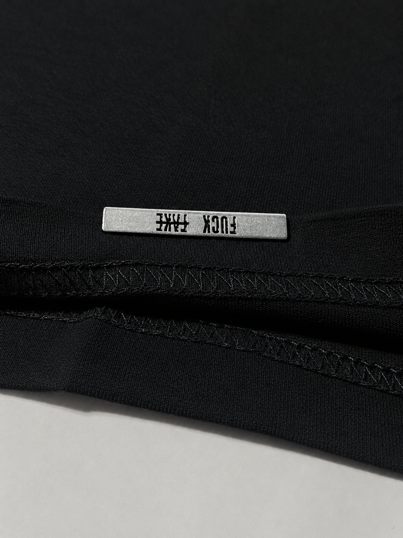 SOFS Basic Regular T-Shirt — Black • V1